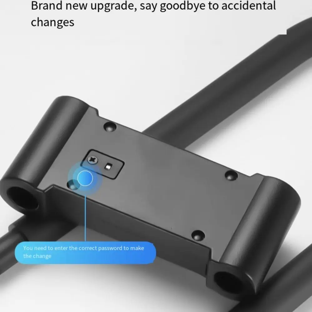 

Shop Adjustable Shackle Combination Lock Long Shackle U-Shape Passwords Lock Anti-Theft Heavy Duty U-Shape Security Lock Gates