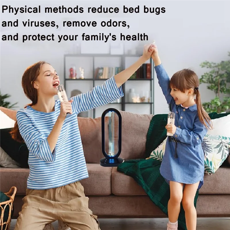

Efficient-Haloclean UV, Multi-Function Haloclean, Cleans The Bedroom & Provides Lighting For Home School
