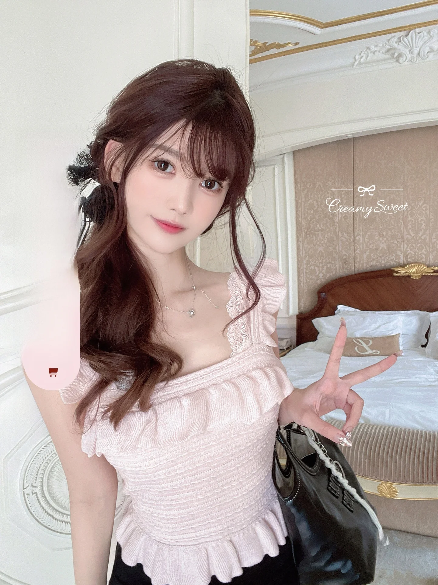 

Женский вязаный топ из смесовой шерсти Sweet Sle, бренд Cry Sweet, легкий, 30% шерсть, с эффектом прозрачности, в нежных оттенках