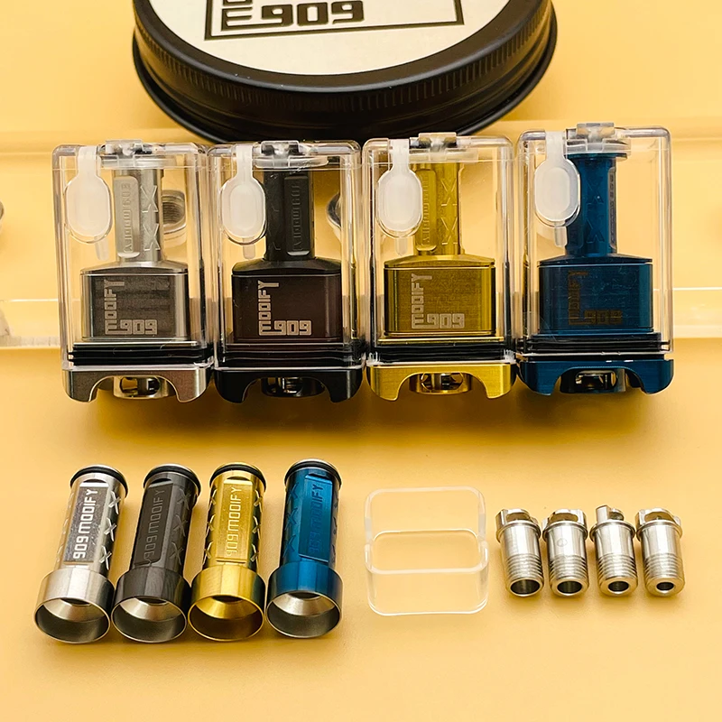 

DSX New 909 Modify Xtra RBA из нержавеющей стали для Billet Boro/dotMod dotAIO Mod со штифтами воздушного потока 2,0/2,5/3,0/3,5/4,0 мм