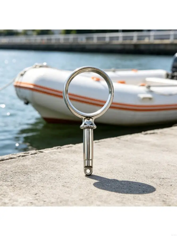 M76E 316 Stainless Steel Oar Support Fitting for Damp Marine Settings 50mm