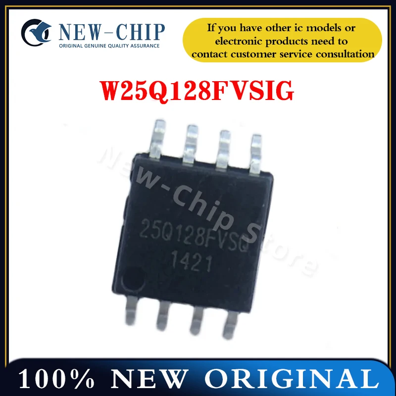 

2 шт.-50 шт./лот W25Q128FVSIG BVSIG 25Q128FVSG SOP-8 5,2 мм, новый оригинал