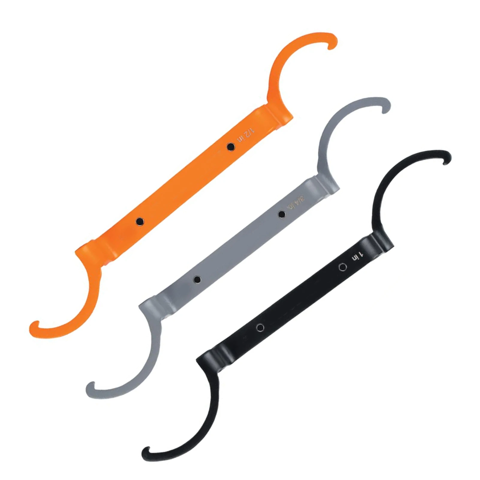 

3PCS Locknut Wrench Set 1inch 1/2inch 3/4inch Alloy Steel Conduit Lockout Wrench Set