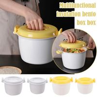 Pastamaker Oven Microwave Rice Cooker Insulated Lunch Box Vegetable Container Steamer Heating Bowl Cookware with Lid Steamer Pot
