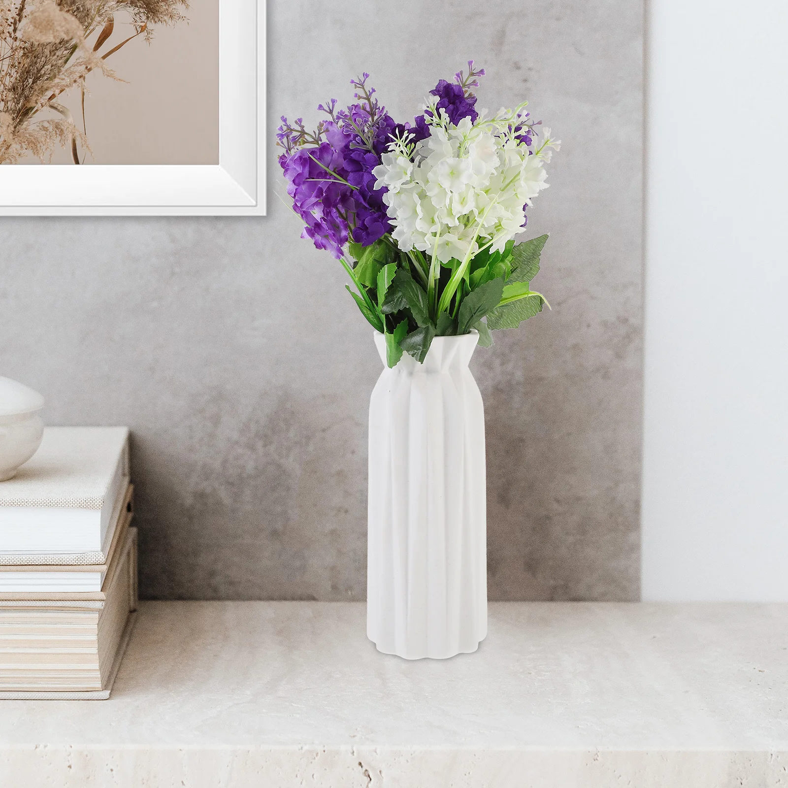 

3Pcs Realistic Artificial Flower Branch Decor for Hotel Office Desk Wedding Vase Filler Faux Flowers Faux Flower Stems