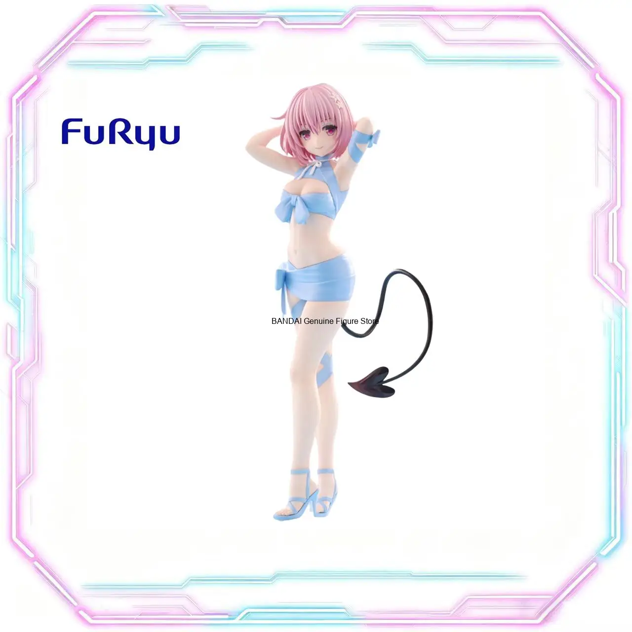IN Stock Original FuRyu BiCute Ribbons To LOVEru Darkness Momo Belia Deviluke Anime Action Figure Model Nice Collectible Gif