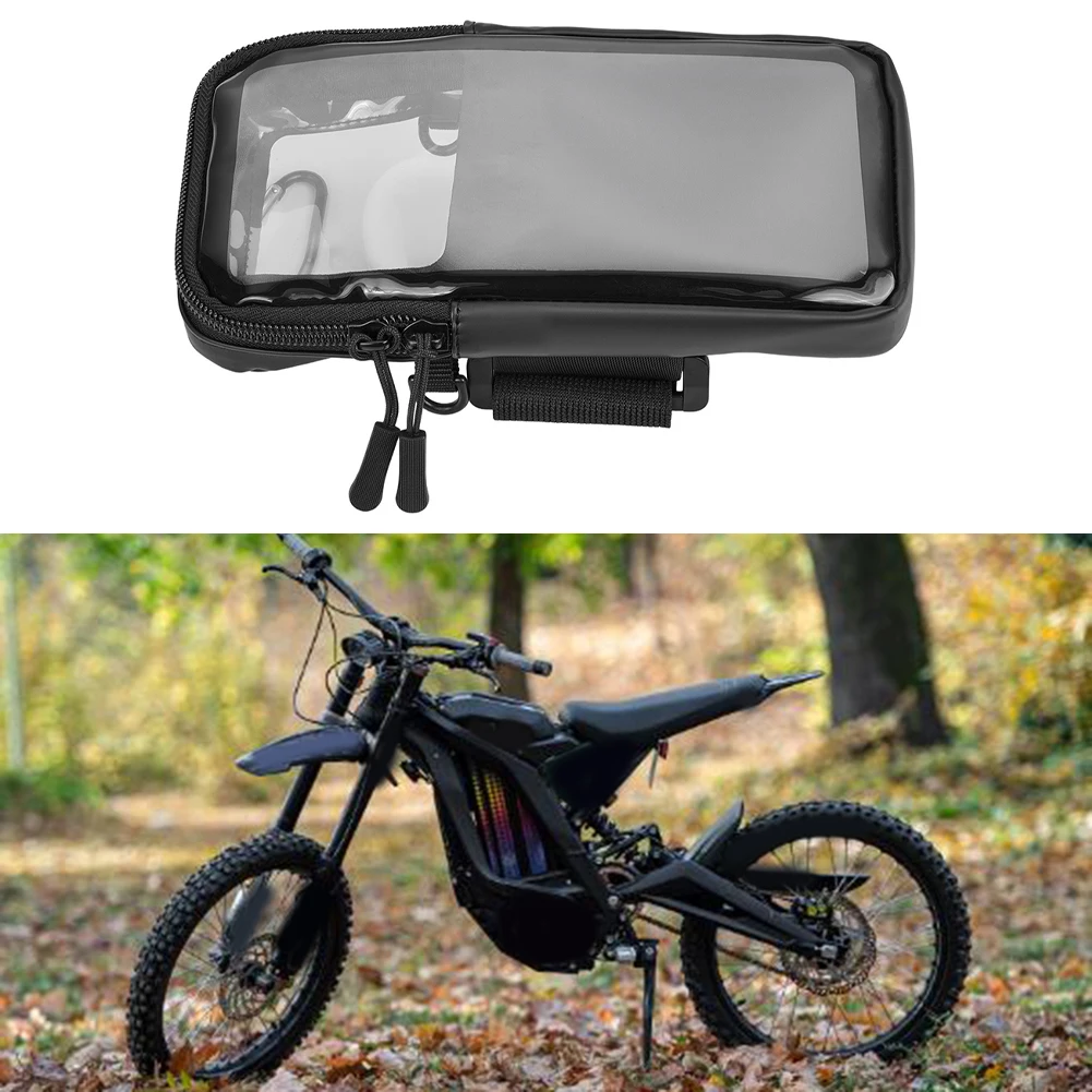 Front Battery Frame Cover Storage Bag Touchscreen Phone Holder Bag For Surron For Talaria For Sting For Tuttio For E Ride Pro