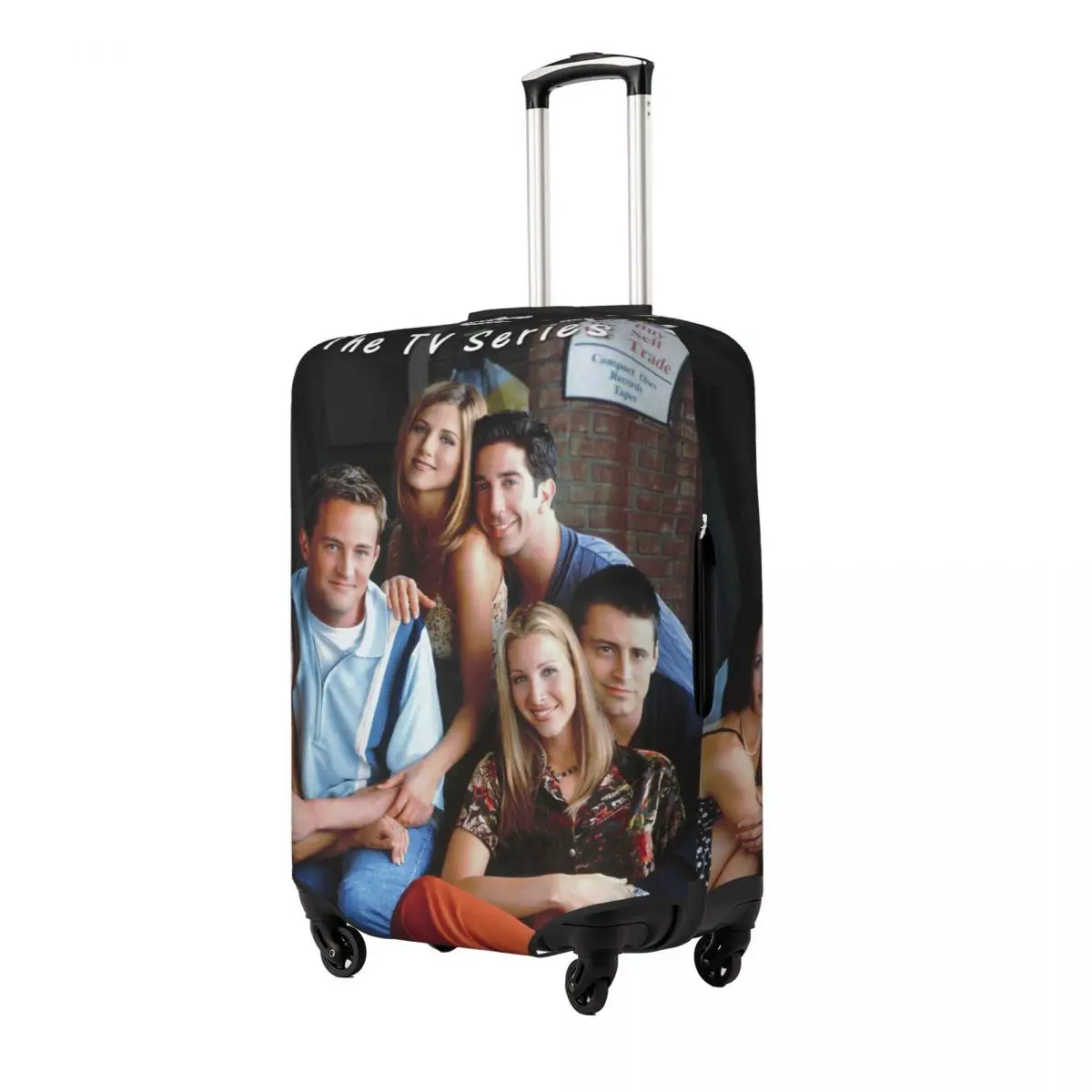 Friends Tv Show Print Luggage Protective Dust Covers Elastic Waterproof 18-32inch Suitcase Cover Travel Accessories