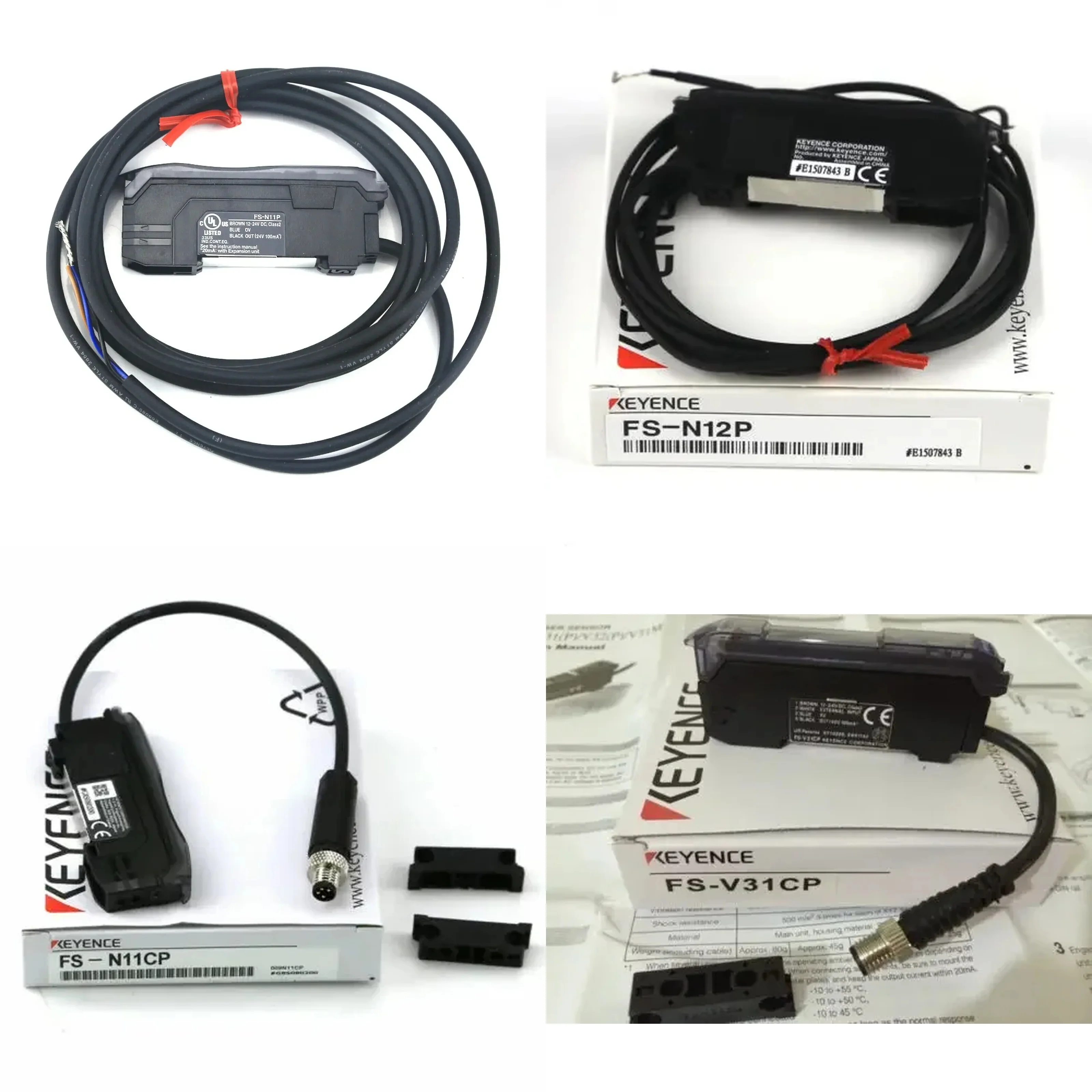 100% Original Digital Fiber Sensors FS-N11P