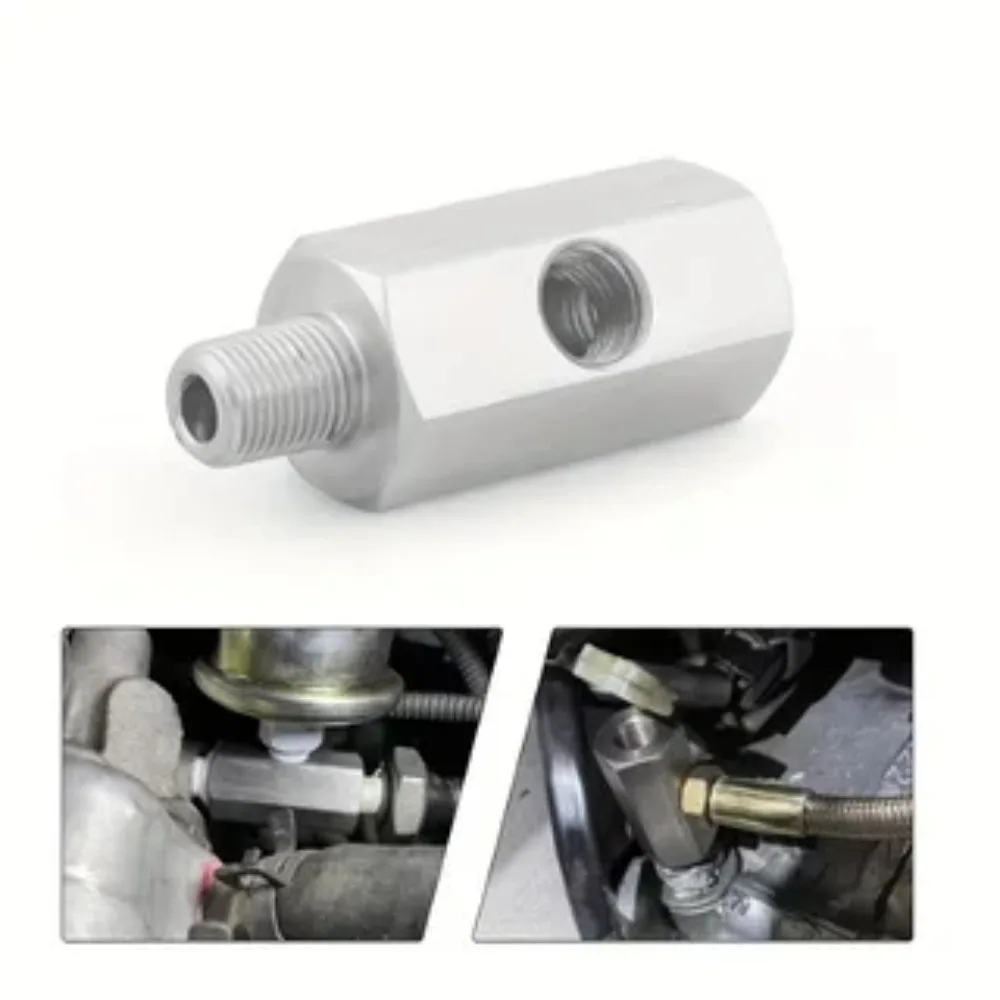 Accessoires voor automodificatie oliedruksensor connector 1/8NPT roestvrijstalen turbo connector