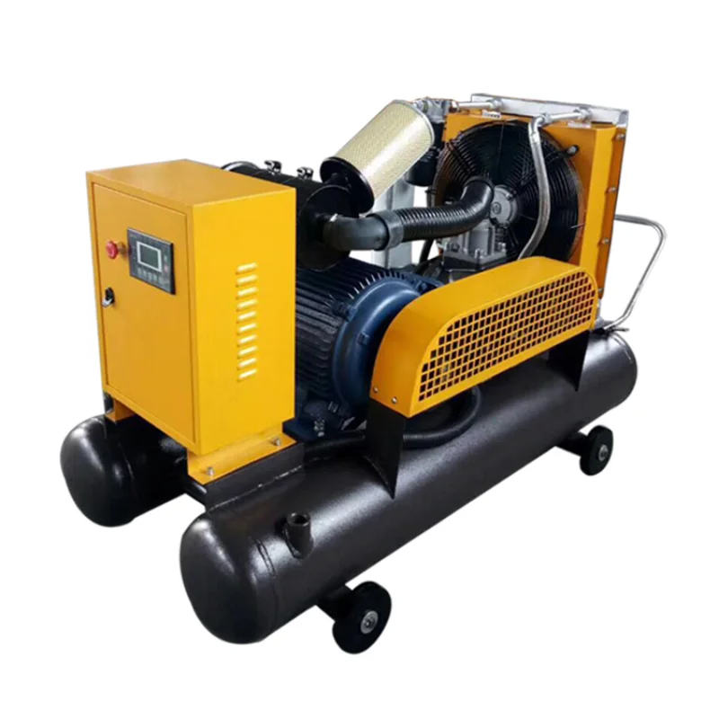 Diesel Engine Screw Air Compressor with Wheels Air Compressor Machines Rotary Air Compressor Manufacture