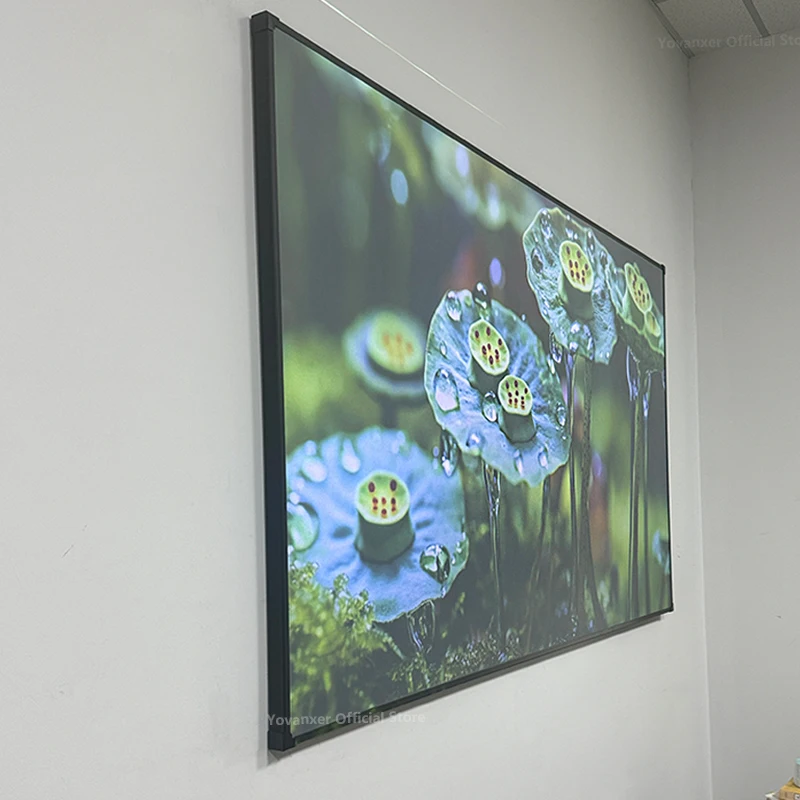 【UST】60~150인치 T 프리즘 프로젝션 스크린 ALR 주변광 차단 UST 초단초점 프로젝터 4K 3D용 하이엔드