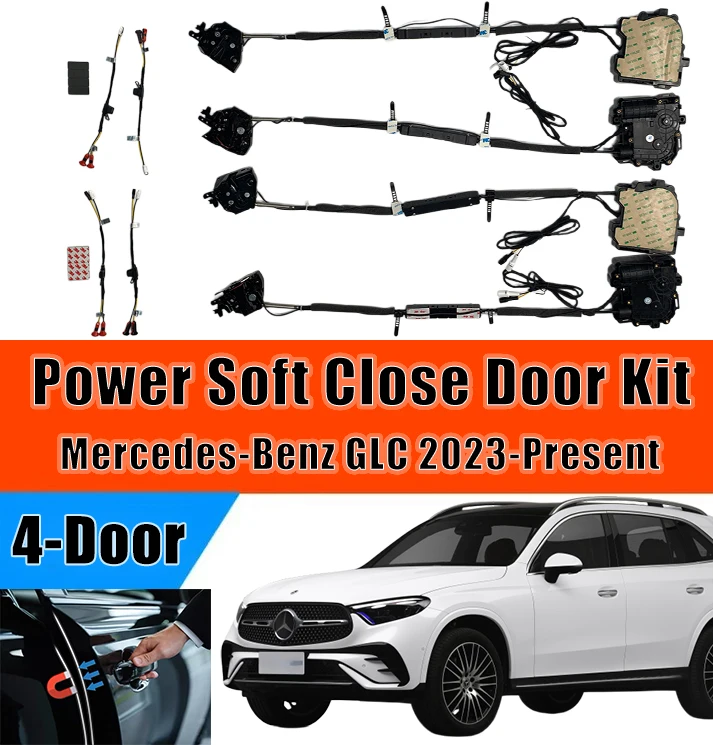 Xcar for Mercedes‑Benz GLC 2023-Present Car OEM Automatic Soft Close Door Electric Suction Kit Auto Power Closing