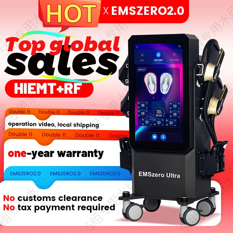 Emszero Ultra Nova 15 Tesla Hiemt Professional Rf Machine 6500w EMS Electromagnetic Stimulate NEO Body Sculpt Slimming Machines