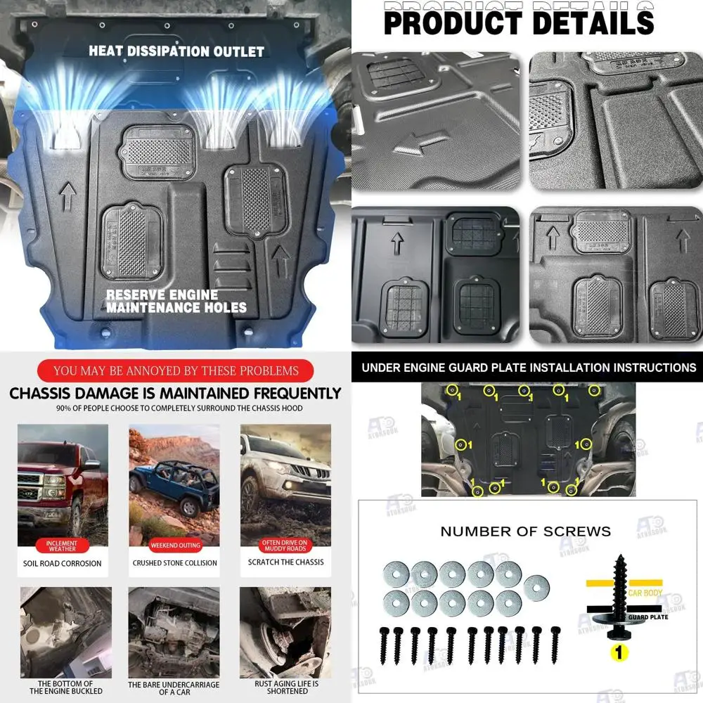 

Брызговики двигателя для Ford Fusion 2013 2014 2015 2016 2017 2018 2019 2020 Передние брызговики двигателя подходят для F