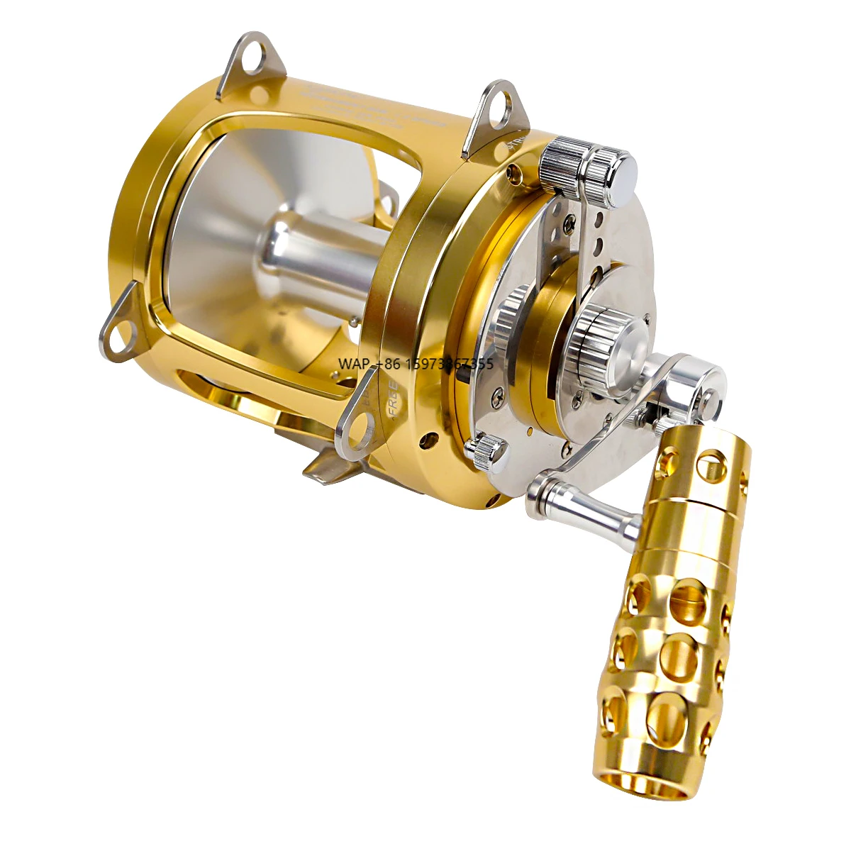 

Topline 50W 80w Saltwater All Metal Big Game Boat Fishing Reels 2 Speed Deep Sea Fishing Trolling Reel for Tuna