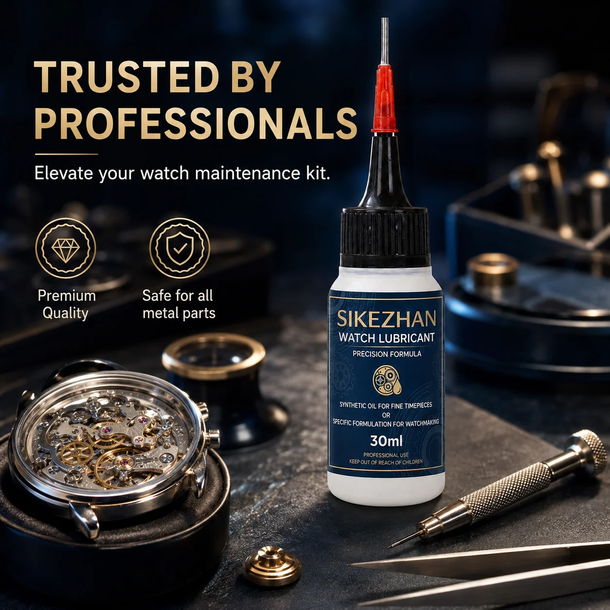 Premium Synthetic Watch Oil 30 - Watch Lubricant Oil ulasan dan harga