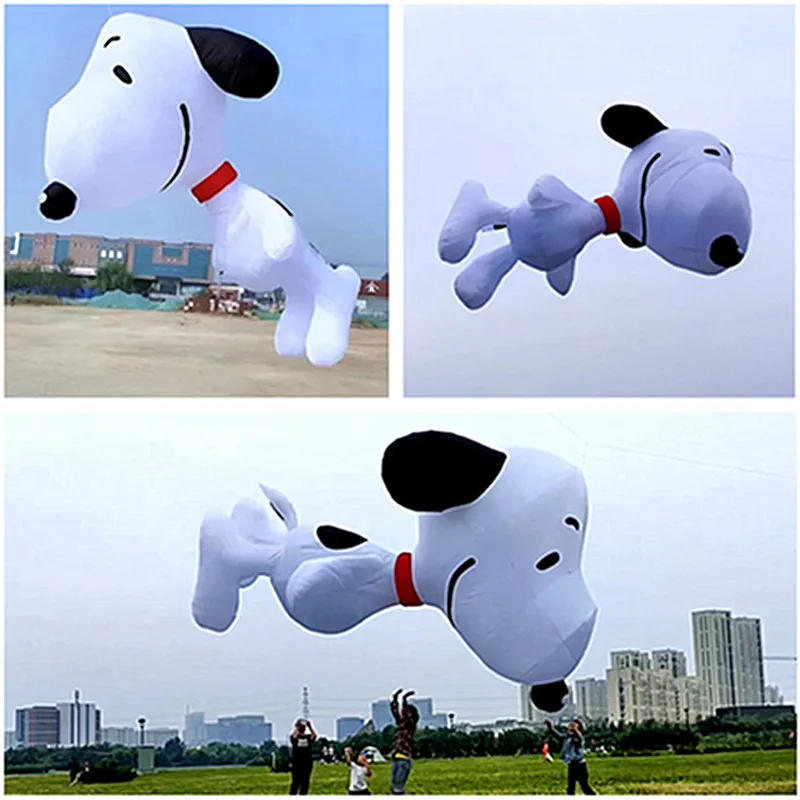 Free shipping 7m dog kite cometas de viento outdoor toys kite adults lenkdrachen kite professional flying dragon breezemoon hoka