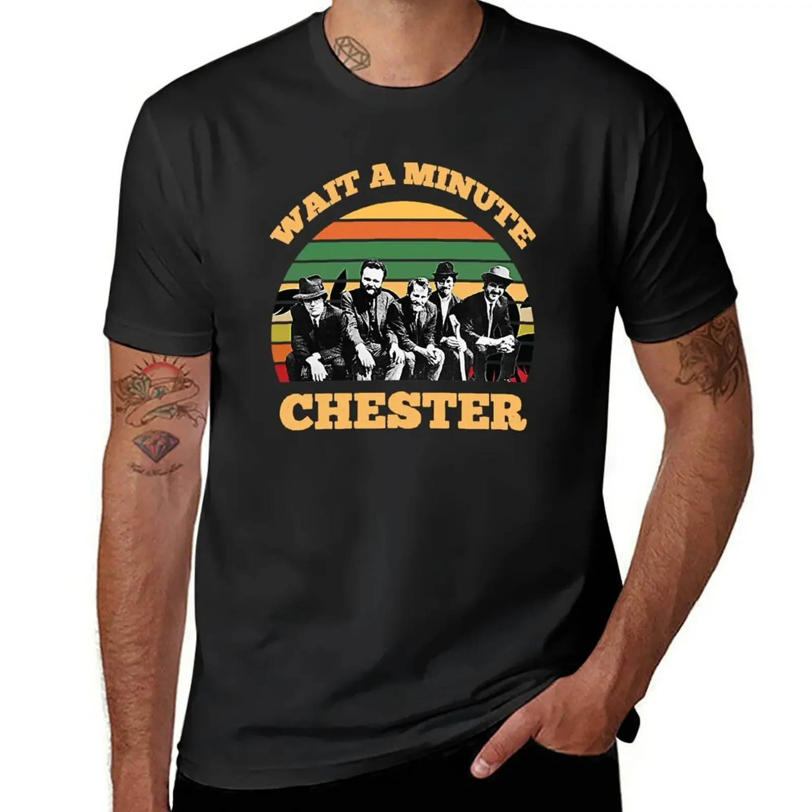 

Wait A Minute Ches.ter T-Shirt shirts graphic blanks anime shirts men