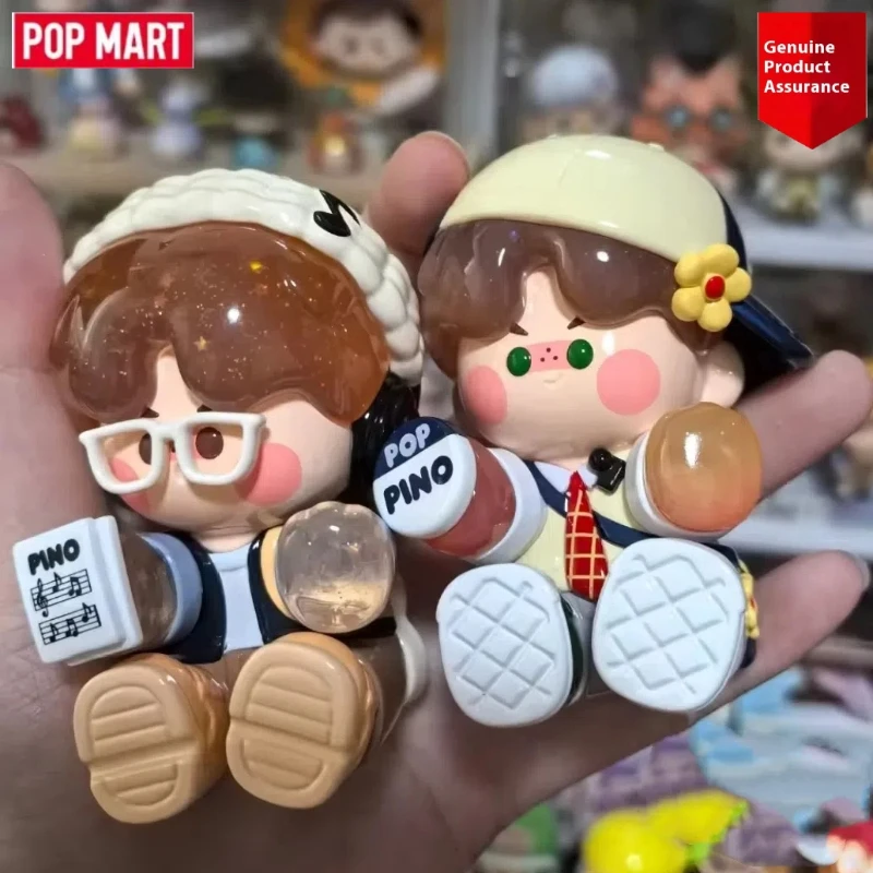 

POP MART PINO Jelly Shining Plan Series Blind Box Fashion Toy for Girls Birthday Christmas Gift Trendy Collectible Ornament