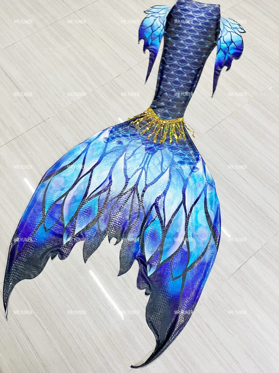 

Ultra Light Hot Stamping Australian Webbed Mermaid Big Tail Swimsuit Spy For Aquarium Performance Mermaid Free Diving Shooting