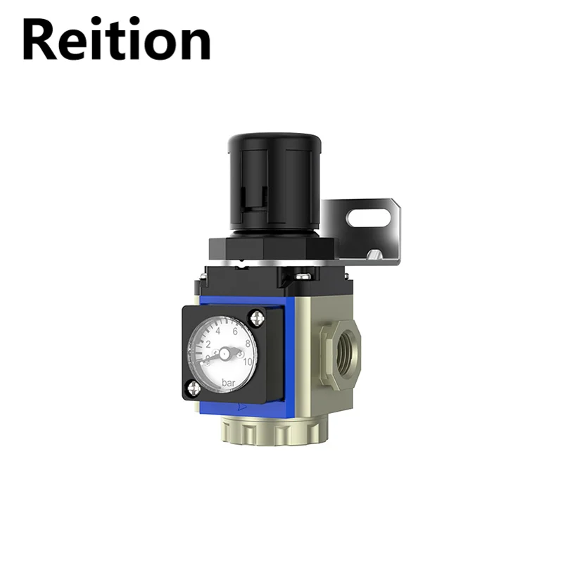 Reition AR2000 regulator 1/4 3/8 1/2Pressure regulating valve AR-2000 Air compressor pressure relief valve, Gas Source Processor