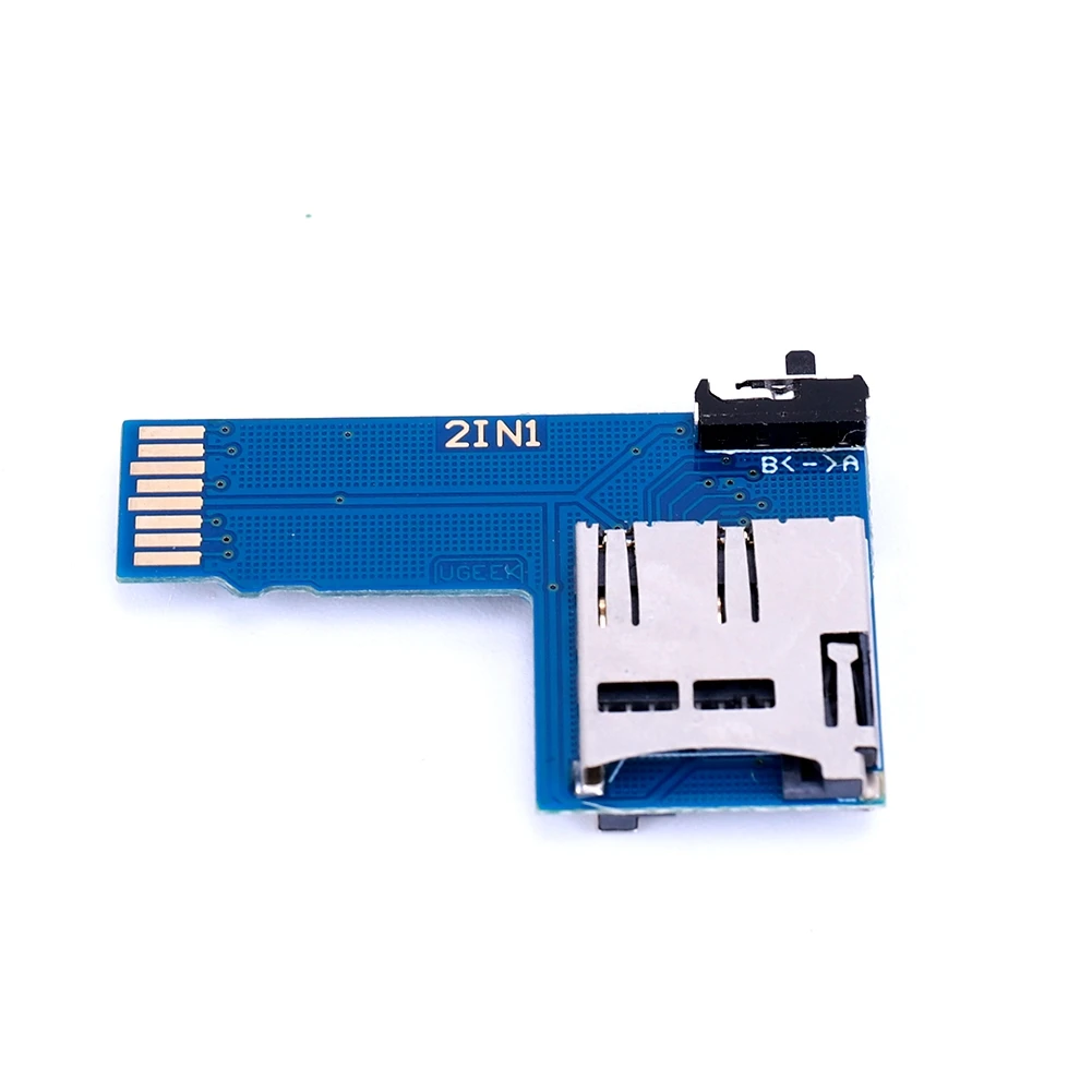 A07I Two in One Dual System Switcher Micro-SD/TF Card Memory Storage Board Double TF Card Adapter for B+ 2B 3B