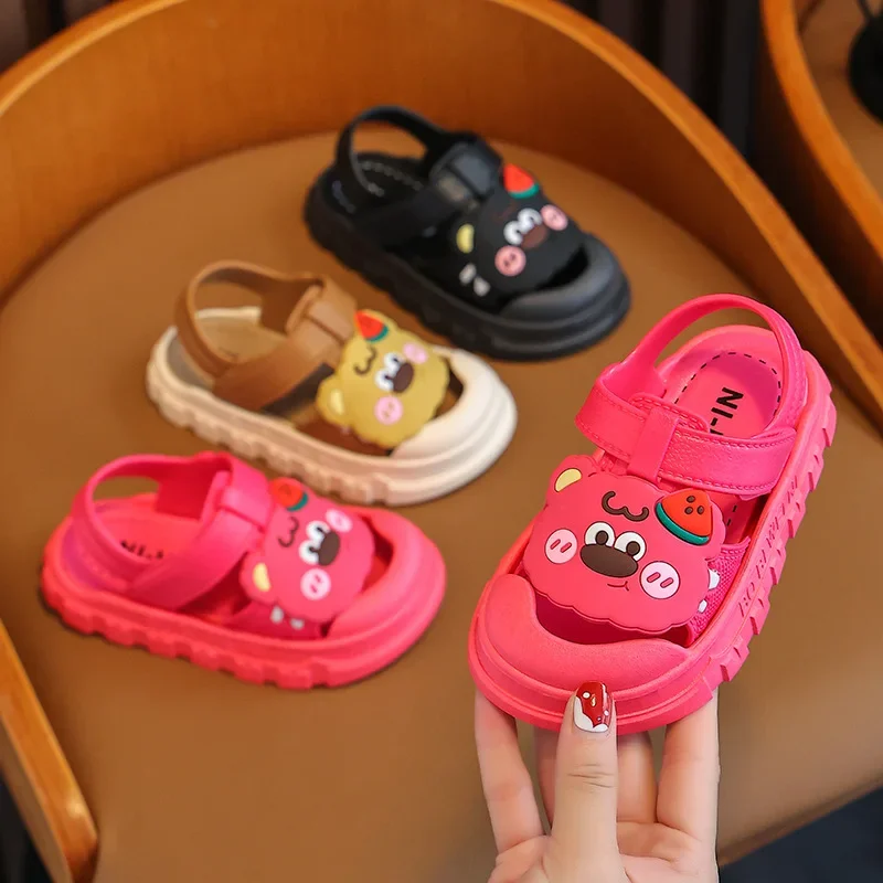 

New Student Outdoor Water-friendly Beach Sandals Toddler Kids Fashion Children Sandals for Boys Girls Casual Versatile Shoes