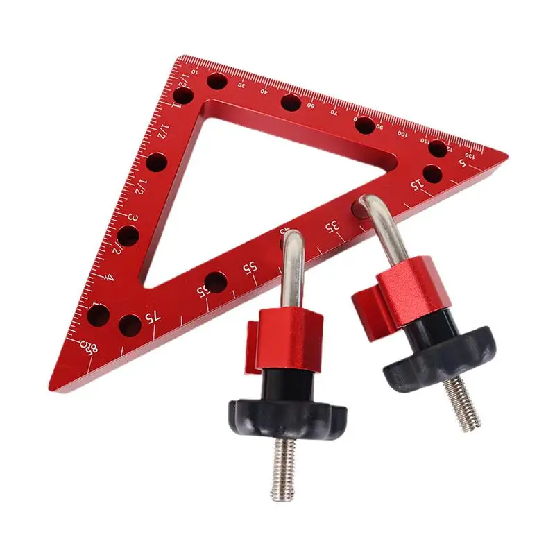 

90 Degree Clamp Framing Square Aluminum Alloy Corner Clamps Woodworking Square Tool Angle Clamps For Furniture Cabinets Drawers