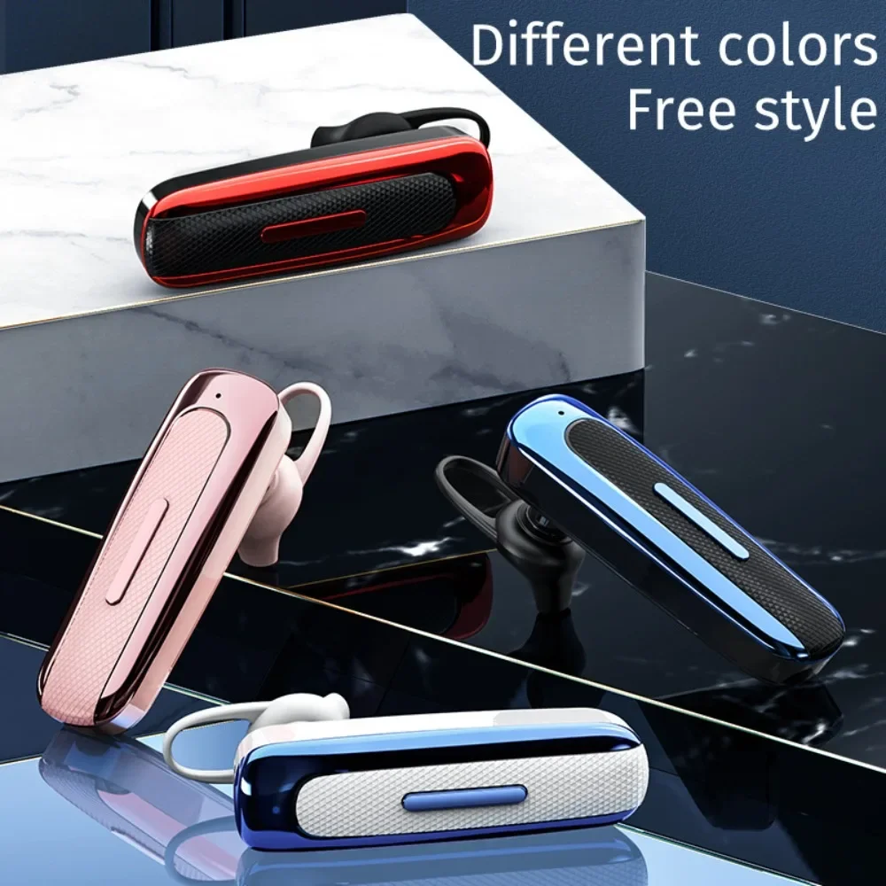 2025 New Single Bluetooth Earphone Sports Running Fitness Anti-Slip Secure Fit Lossless HIFI Sound IPX7 Sweatproof Ultra-Long Ba
