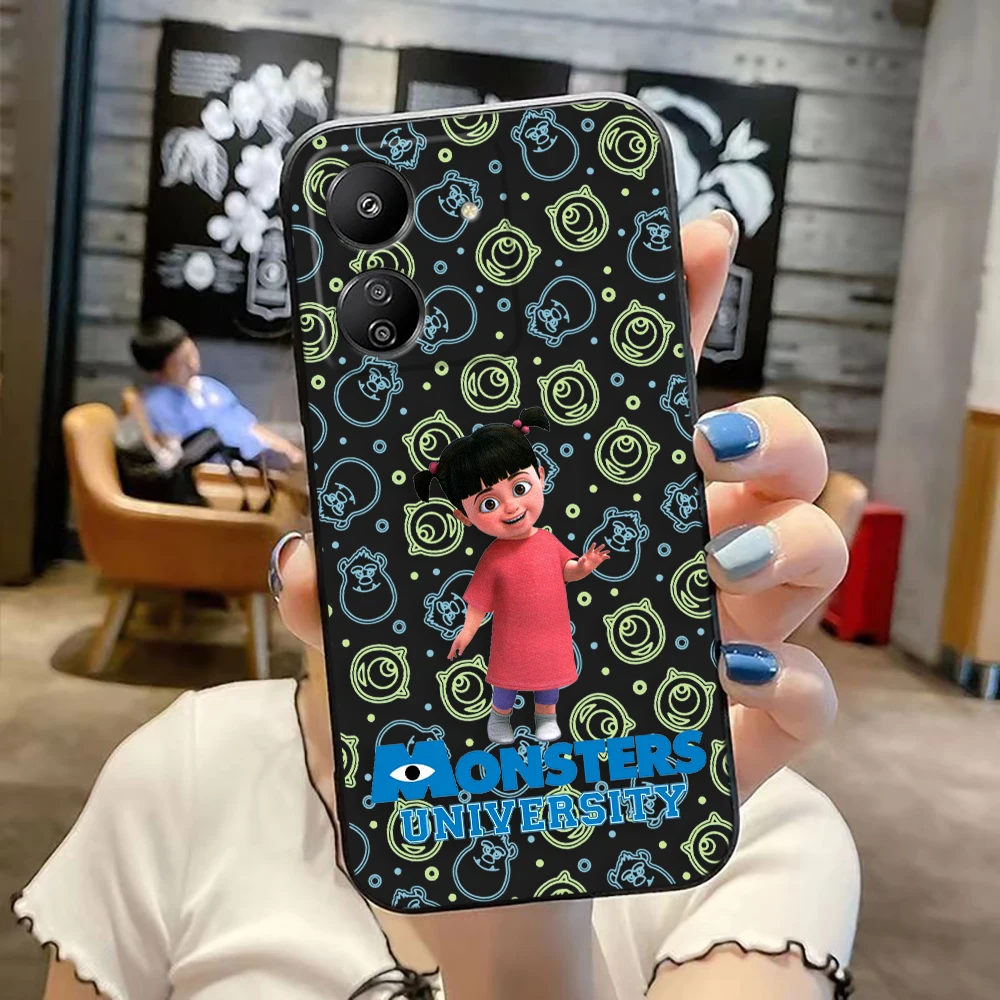ديزني Monsters Inc Boo الأزرق غطاء جراب هاتف ل Redmi A1 A2 8 9 9A 9C 9T 10 10C 12 12C 13C 14C K30 K40 K30 ملاحظة 9S 10 9 Case