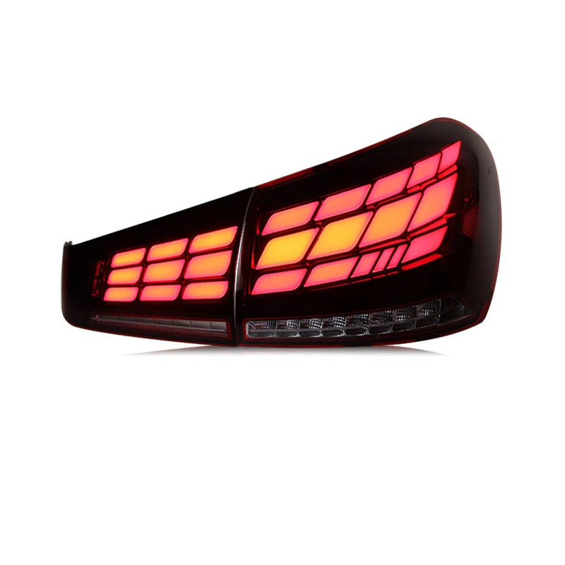 2019-2022 W177 Dragon Scale LED Tail Light Assembly, Sequential Flow Turn Signal Brake Rear Lamp