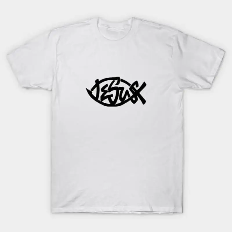 

Faith Over Fear Jesus T-Shirt - Uplifting Christian Message Apparel