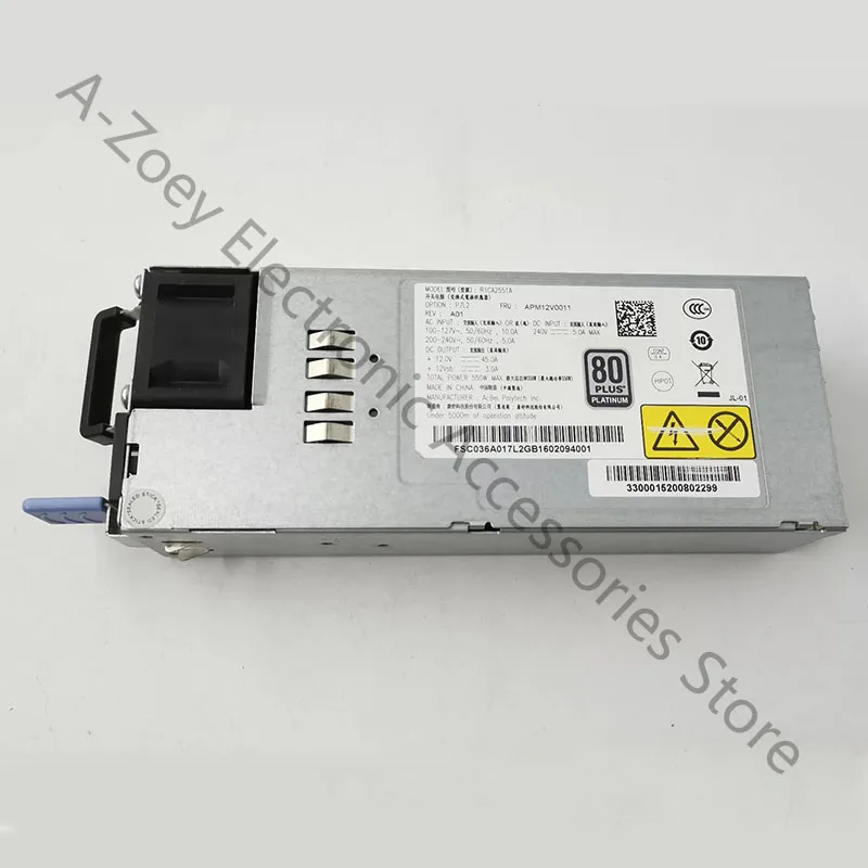 Original Server redundant power supply R1CA2551B R1CA2551K R1CA2551A 550W