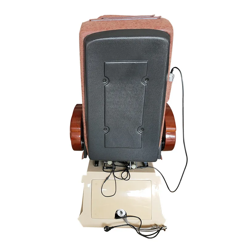 Electric Foot Spa Chair, Multifunctional Pedicure Sofa with Basin, Massage and Surfing Functions, Foot Bath and Manicure Station