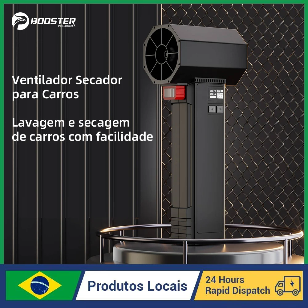 منفاخ أوراق كهربائي لاسلكي للغاية للفناء ، مجفف توربو للسيارات ، مروحة إعصار توربو ، دفع فوري ، 4 سرعتان ، 64