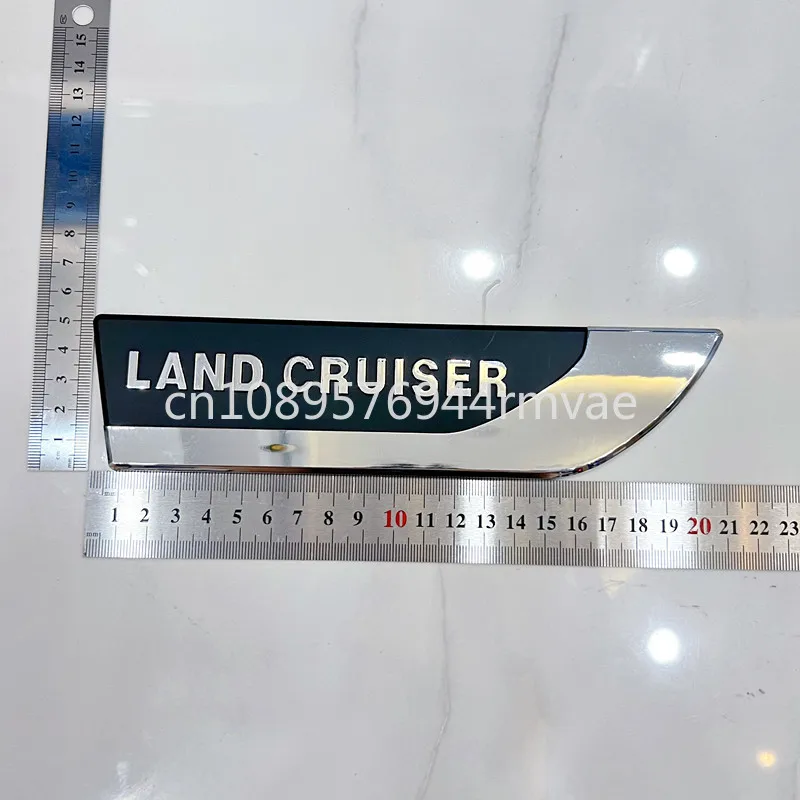 2 قطعة شعار سيارة ABS الحاجز الجانب شعار ملصق لتويوتا لاند كروزر برادو VX TX VX. GXR VXR VXS GXR 2003-2025 اكسسوارات السيارات #2