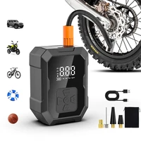 Inflador de neumáticos recargable YIJU, inflador eléctrico portátil para motocicleta, coche, bicicleta, compresor de aire, bomba infladora de pelota de fútbol
