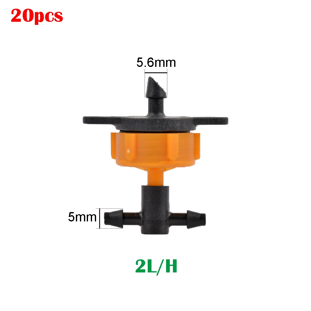 2/4-sposób strzałka z kroplomierzem złącze krzyż wody Splitter 2/4/8L kroplówki nawadniania emiter kroplownik do nawadniania z mikrootworami System
