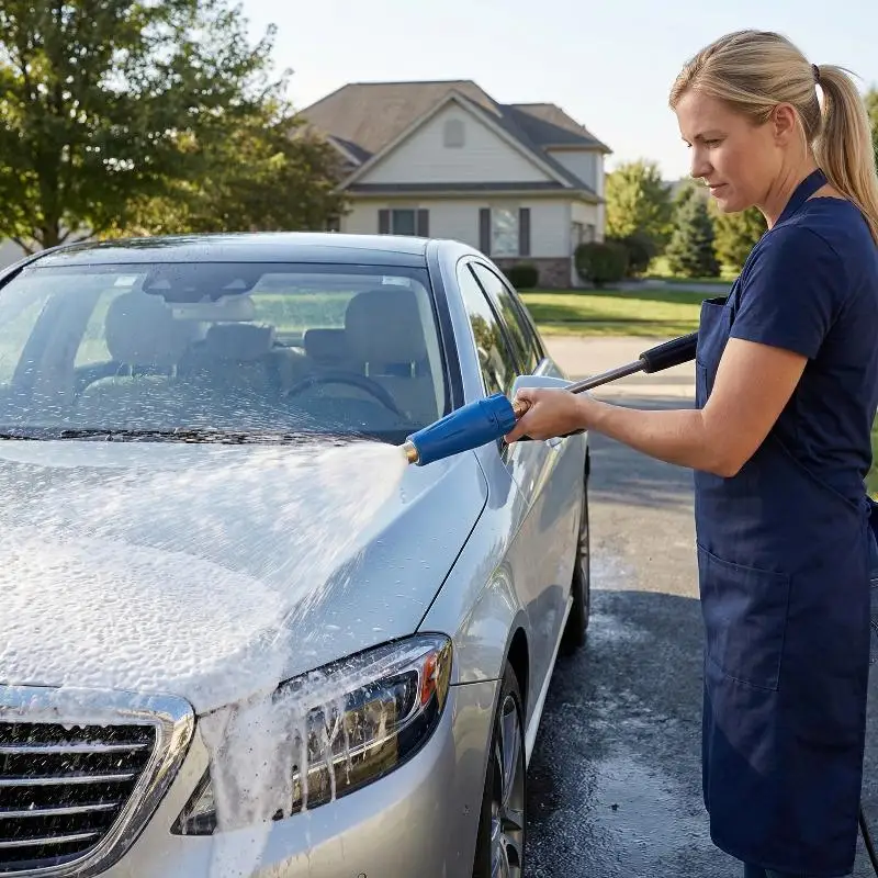 @*Foam Nozzle G14 ST75 Durable High Pressure Car Wash Foam Cannon Sprinkler for Efficient Vehicle Cleaning Service