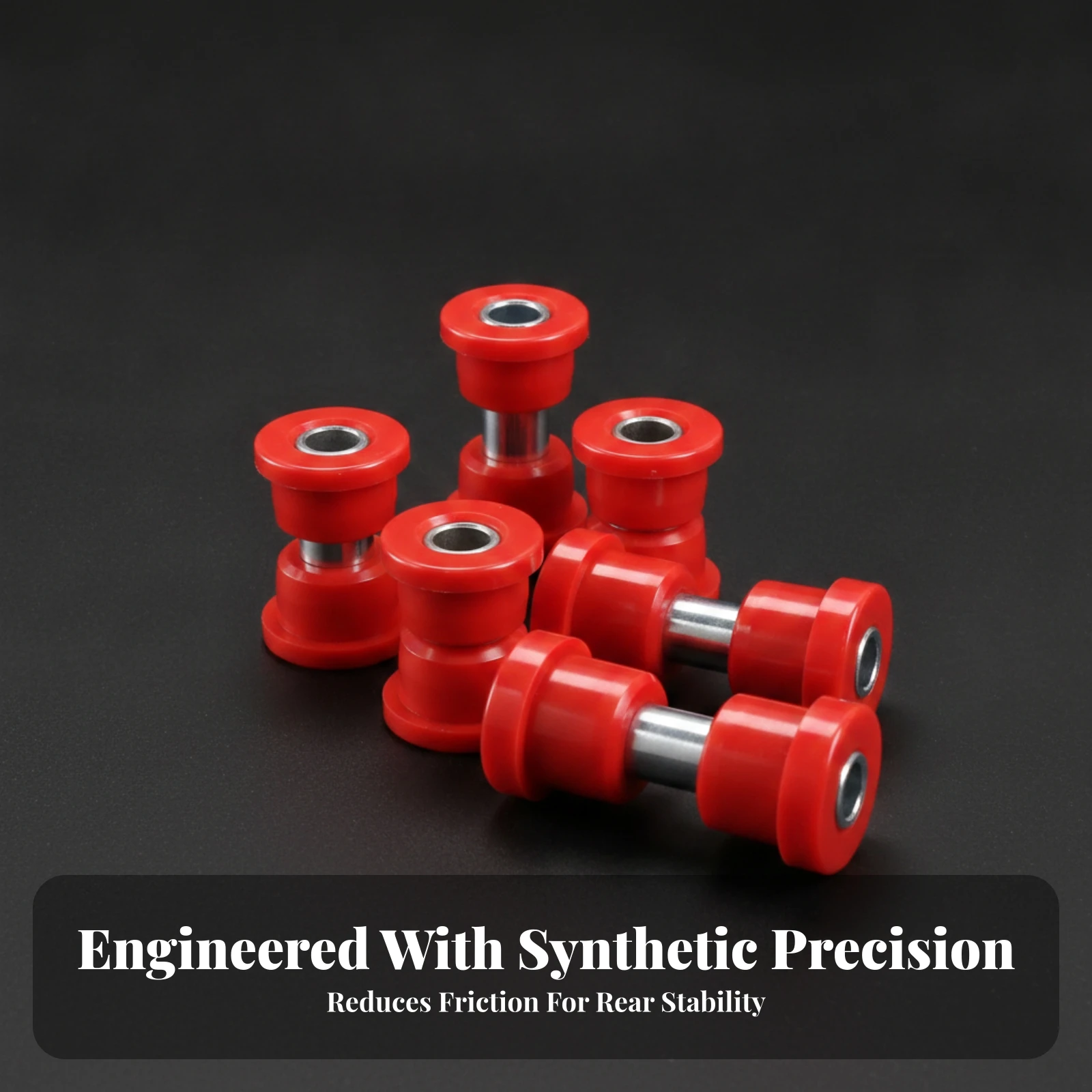 Sway Arm Bushing Kit Replacement Bushing Kit with Sleeves Parts Compact for Golf Cart Owners