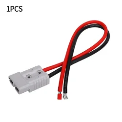 1PCS 50A 600V Connector Forklift Battery Connector With Wire Connector Plug 10/12awg Terminals For Energy Electric