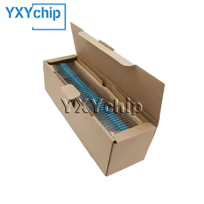 10pcs 3W ตัวต้านทานฟิล์มโลหะ 3R3.3R 3.6R 3.9R 30K 33K 36K 390K 300 330 360 OHM R ความแม่นยํา 1% ห้าสีแหวนความต้านทาน 0.1R-1M