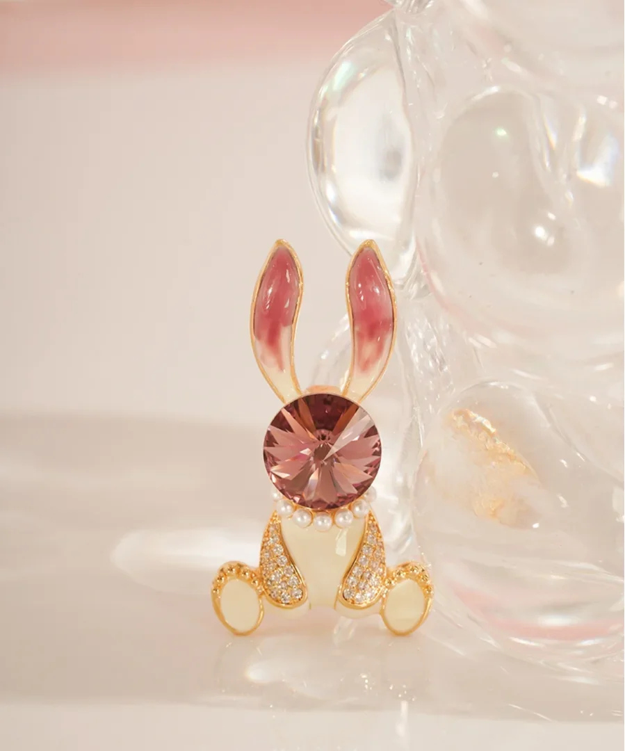 

Bunny monster cute brooch