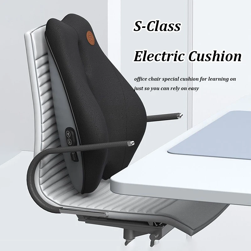 New Back Massager Office Chair Waist Cushion Memory Foam Orthopedic Lumbar Pillow For Muscle Pain Relief Pad Relaxation Gifts