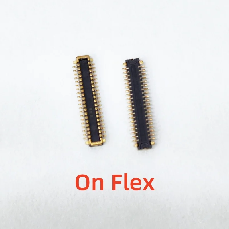 5-10Pcs 40Pin LCD Display Screen Connector MainBoard FPC For OPPO Realme C3 Plug On Board
