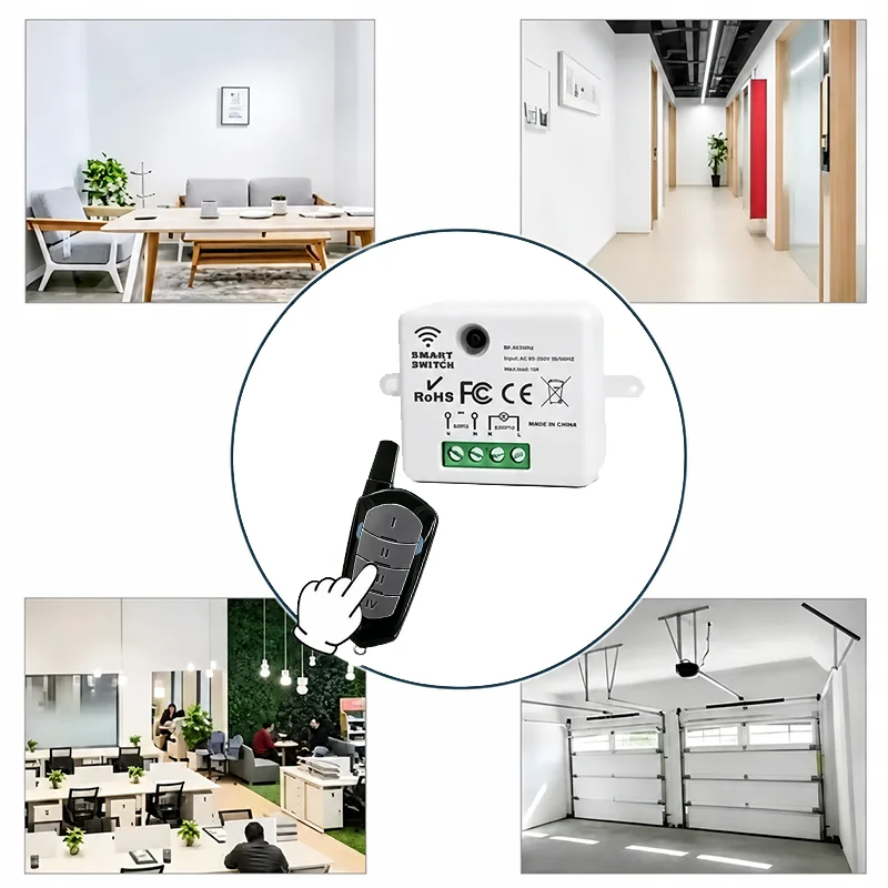 433MHz Remote Control Duplicator – Rolling & Fixed Code Cloner for Garage Door & Gate Opener