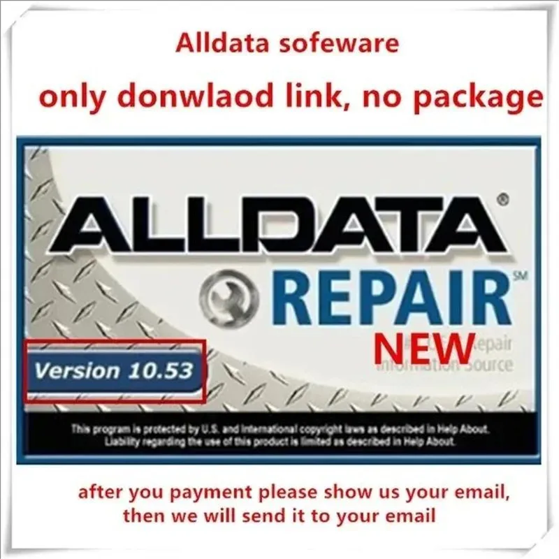 Hot Car Software Automotive 10.53 alldata Car Repair Software all.data download alldata auto diagnostic sofware