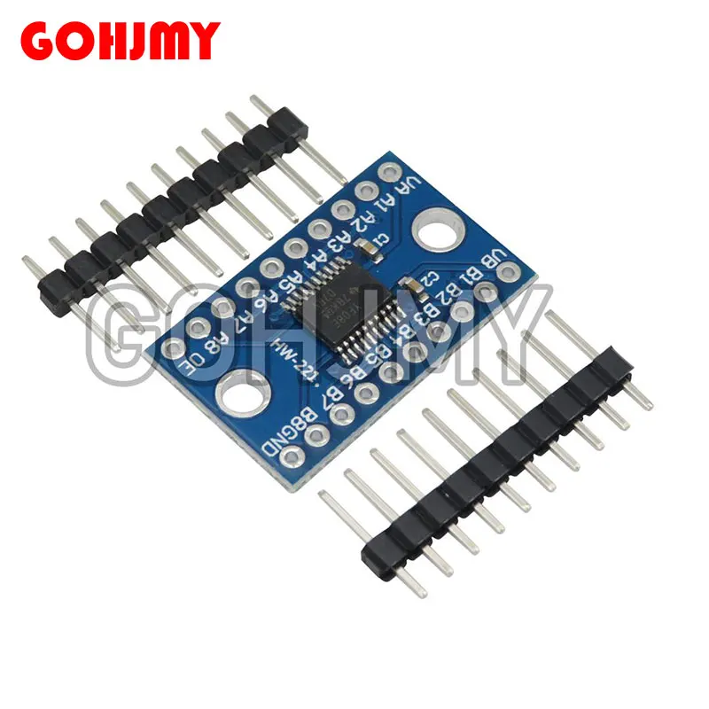 5 sztuk/partia TXS0108E 8-kanałowy konwerter poziomów logicznych dwukierunkowy szybki pełny dupleksowy dźwignia zmiany biegów 3.3V 5V dla Arduino Raspberry Pi