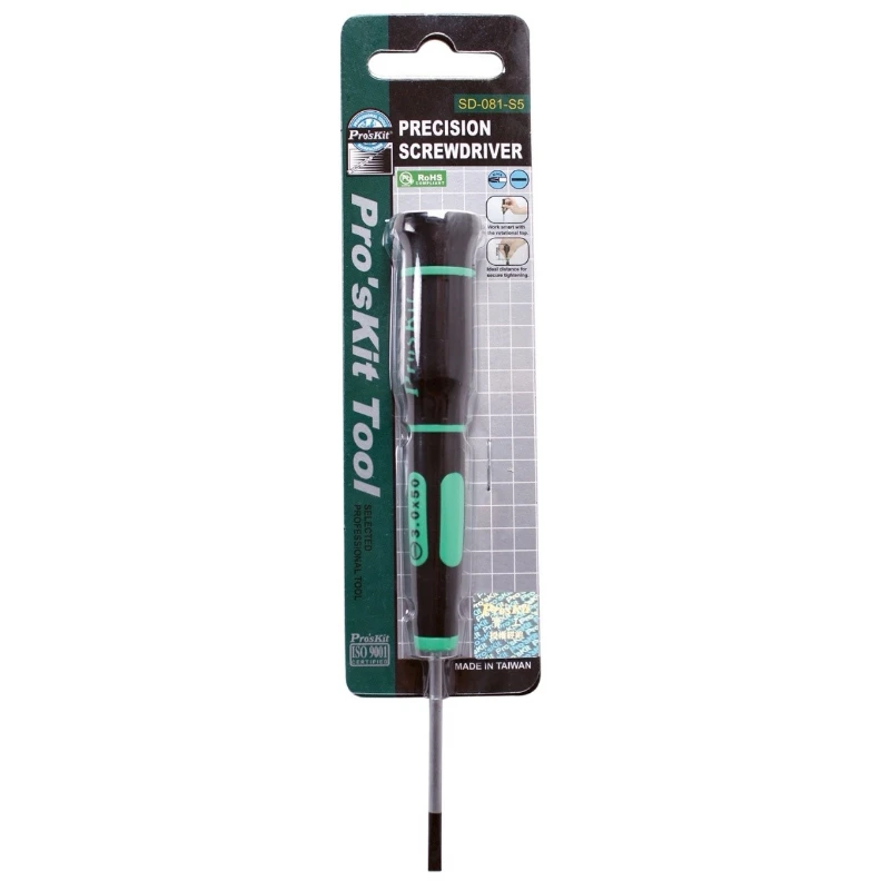 Pro'skit Small Precision Cross and Flat Screwdrivers for Delicate Repairs of Mobile Phones Clocks and Eyeglasses
